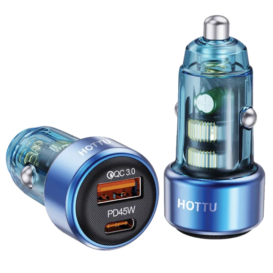CC25 83W Car Charger - PD 65W & QC3.0 Fast Charging
