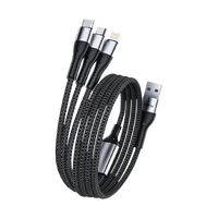 SF03 Data Cable 3 in 1 - Type C, Micro, Lightning