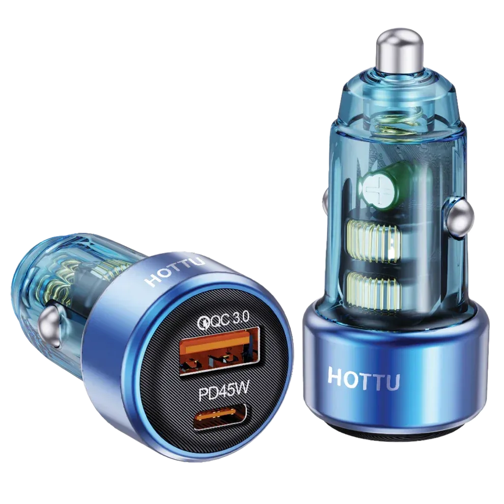 CC25 83W Car Charger - PD 65W & QC3.0 Fast Charging