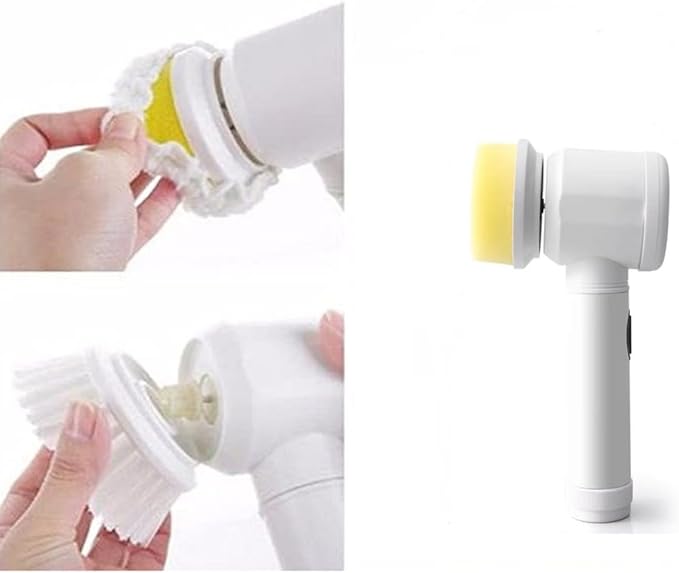 Electric Power Scrubber 5-in-1