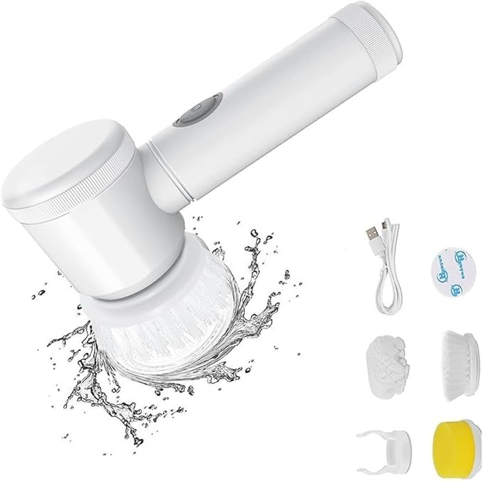 Electric Power Scrubber 5-in-1