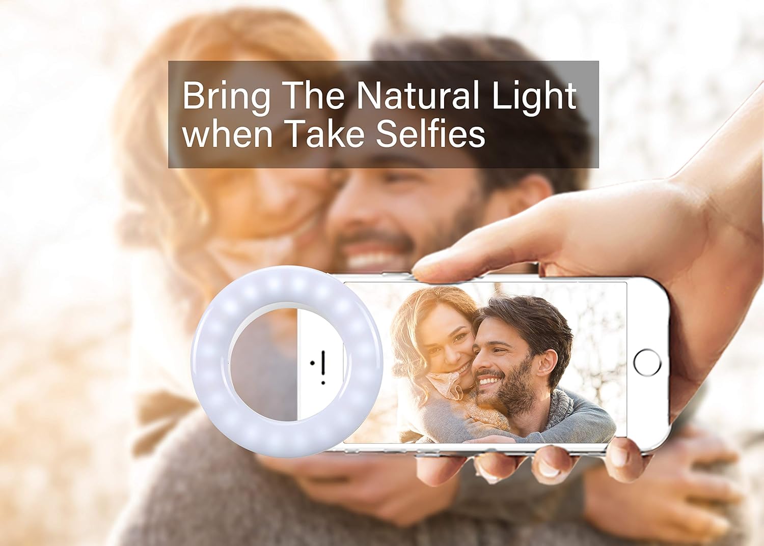 Clip On Selfie Ring Light